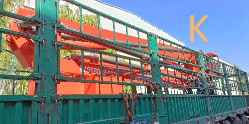 液壓布料機裝車發(fā)貨